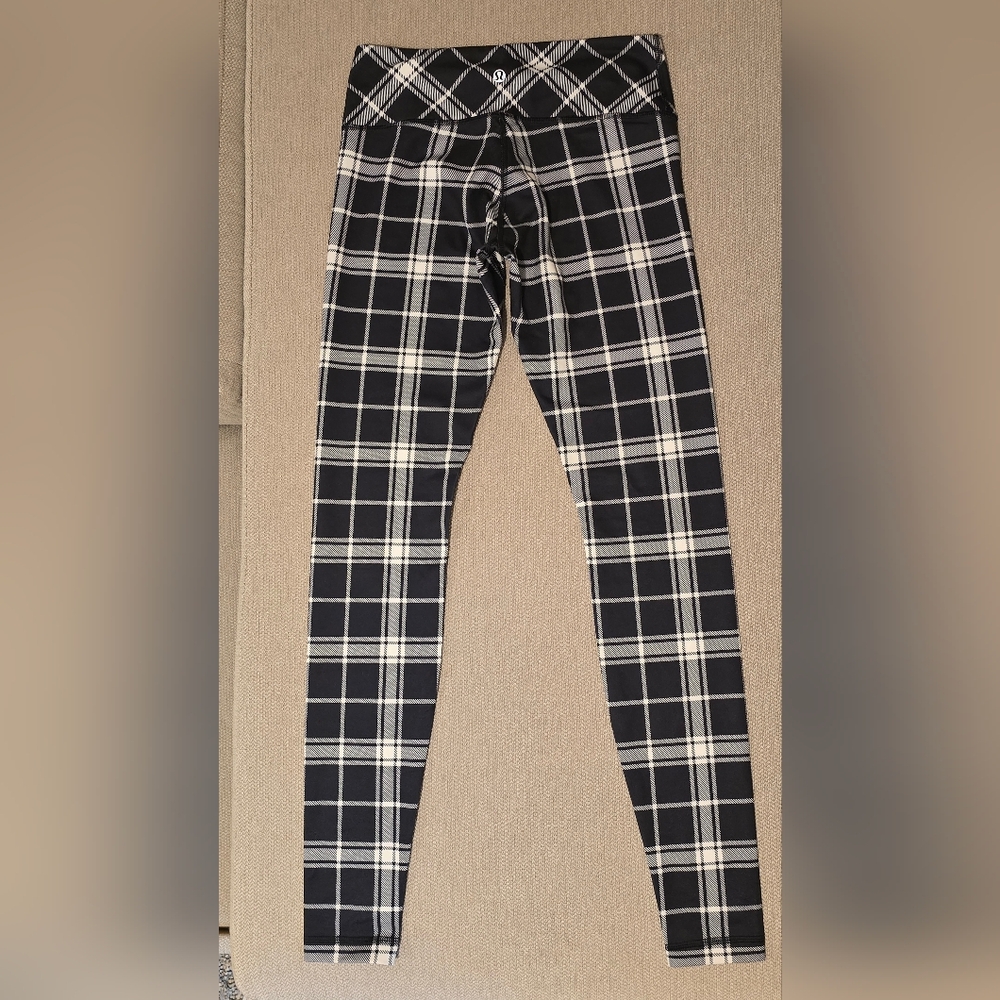 RARE Lululemon Wunder Under Pant *Full-On Luon Varsity Plaid